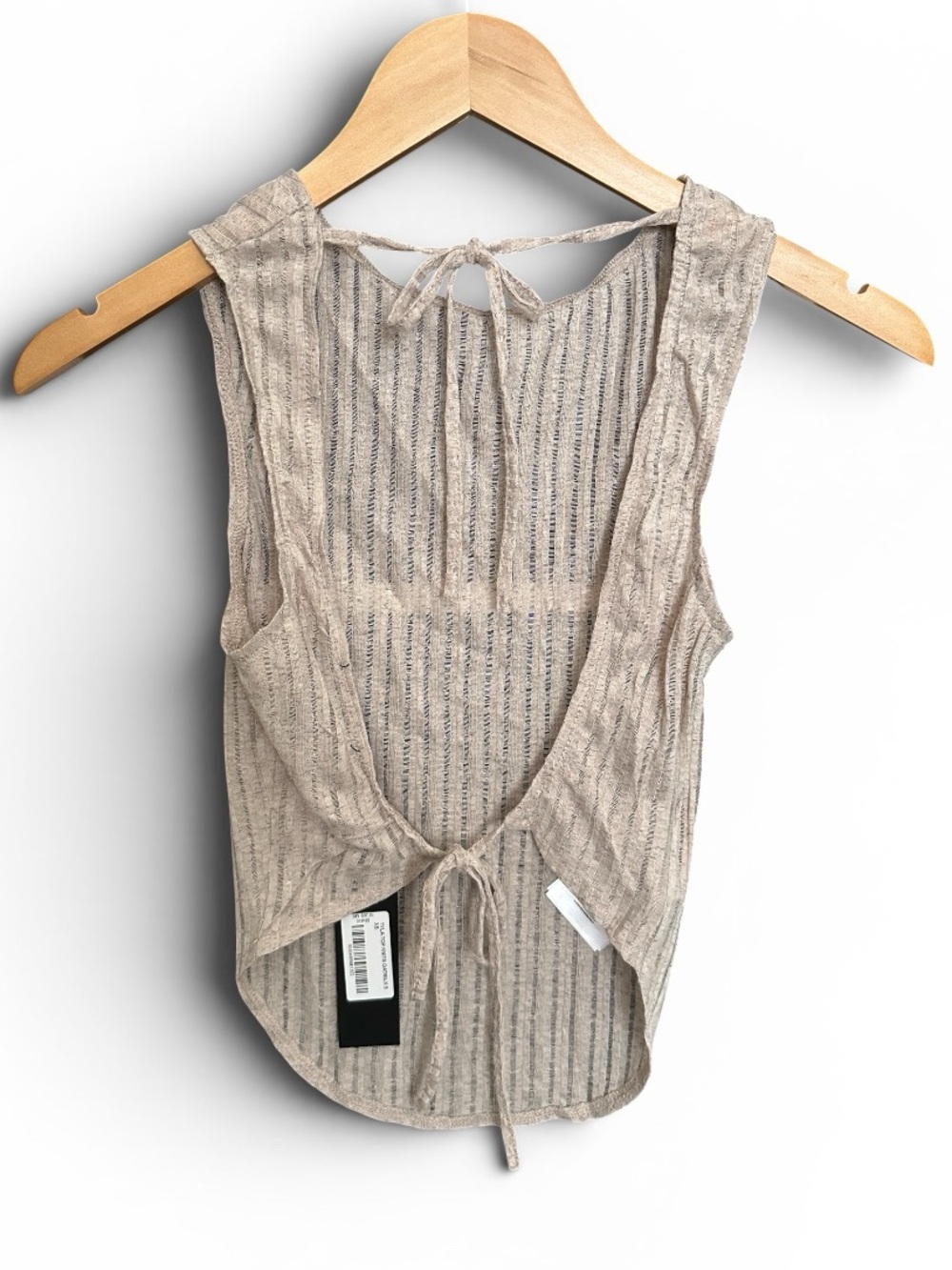 MOTEL Rocks Tyla Top in Oatmilk - Picture 4 of 6